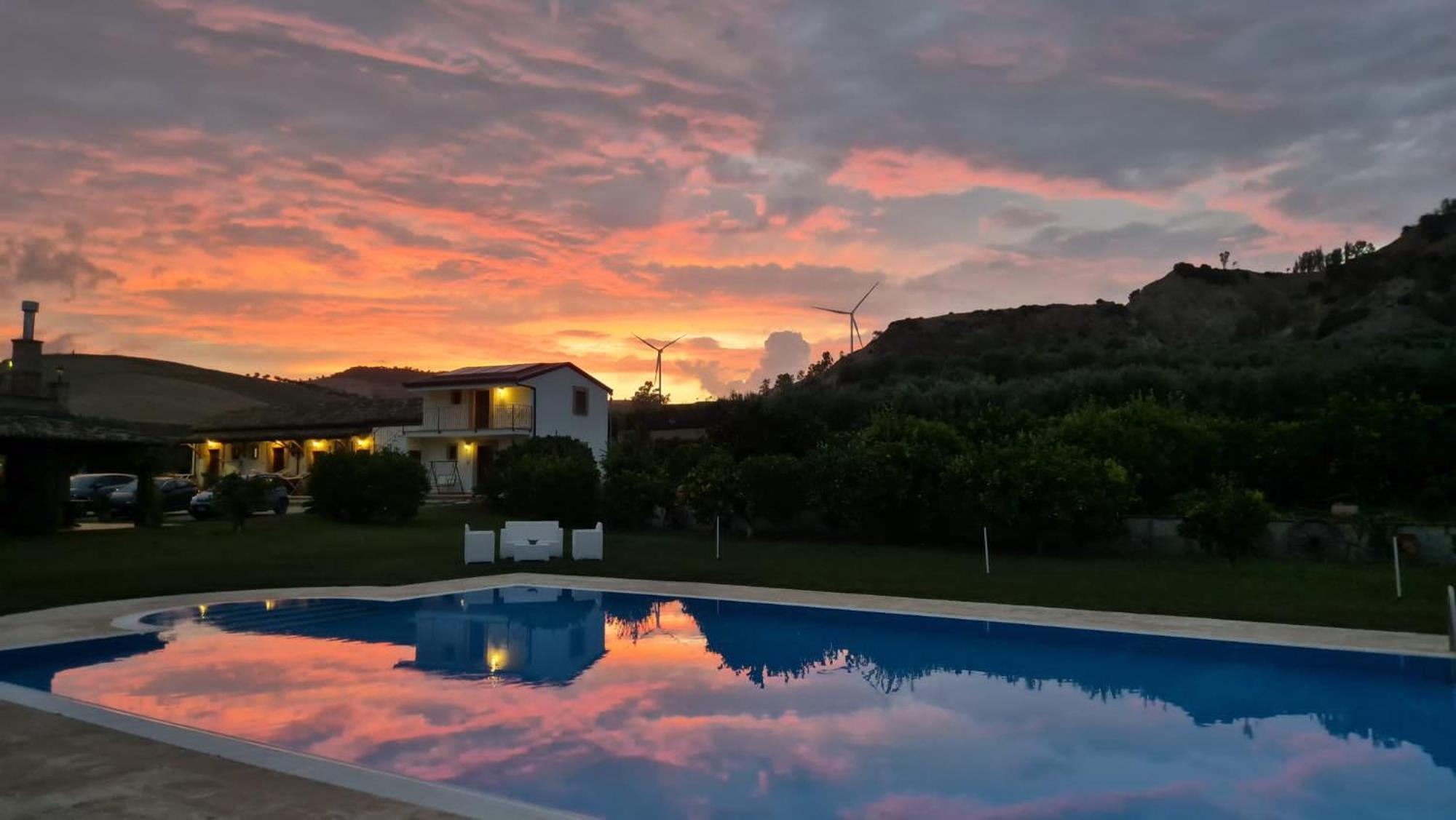 Agriturismo Trappeto Vecchio San Demetrio Corone المظهر الخارجي الصورة